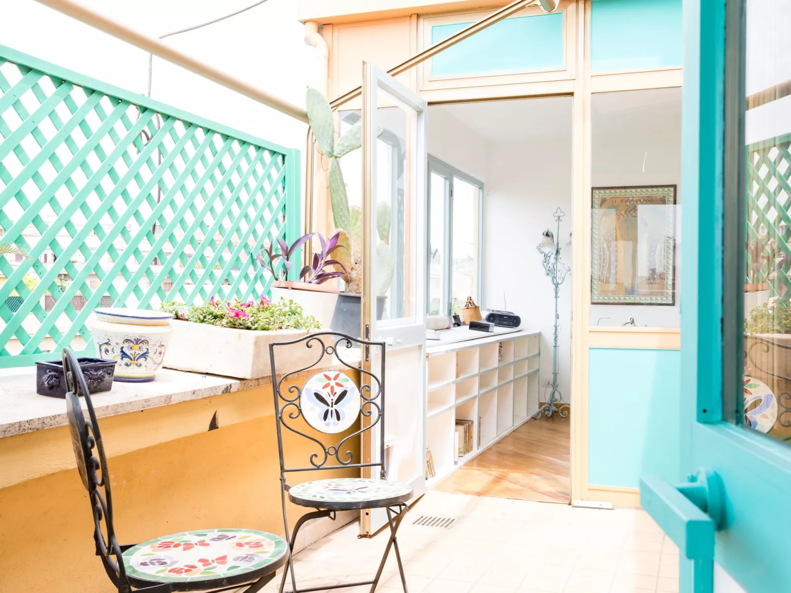 Rom Dachgeschoss mit Terrasse-Binnen