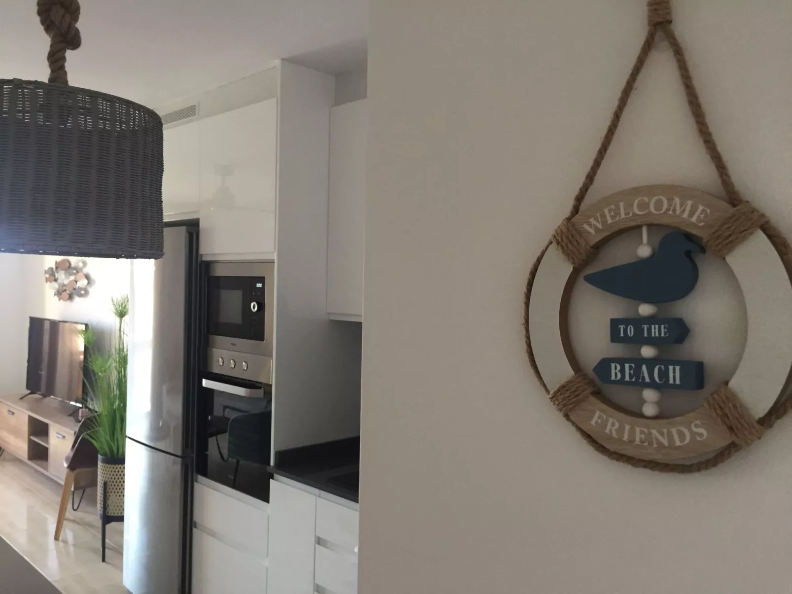 Strandnahe Ferienwohnung in Morro Jable mit Garten-Binnen