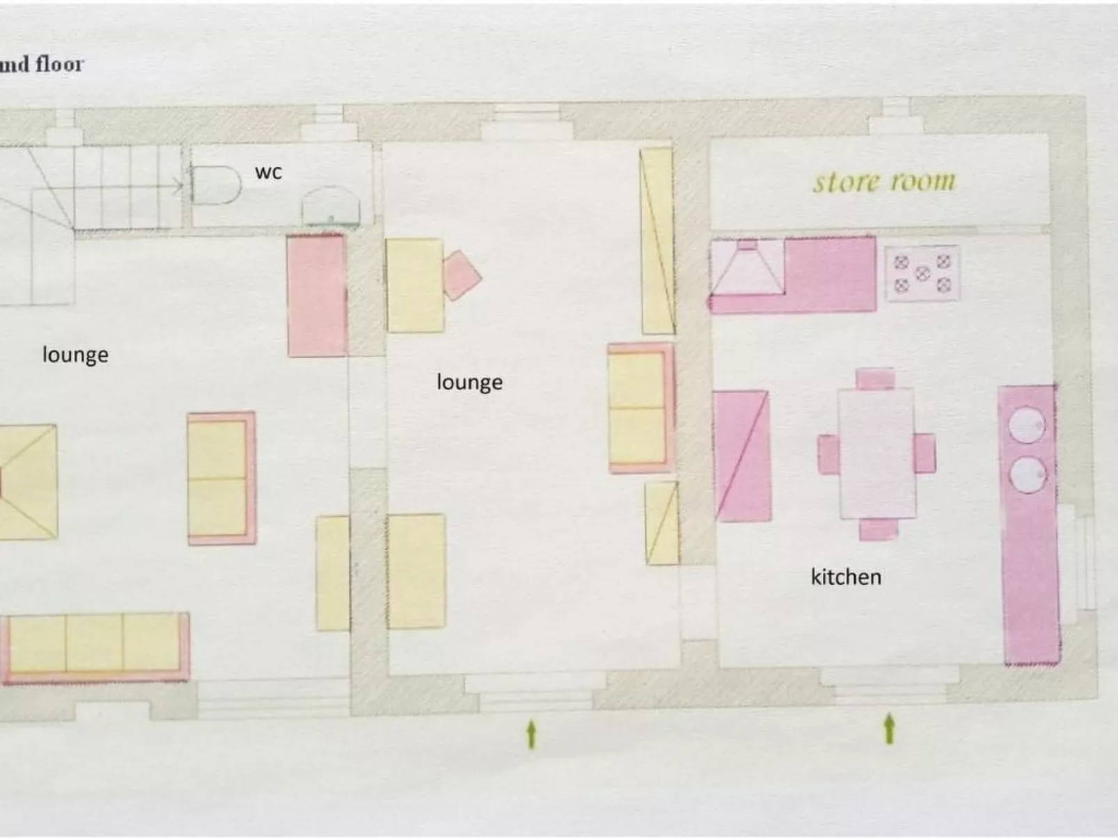 Haus Banditello, Blick auf das Tal von Montepulciano-Binnen