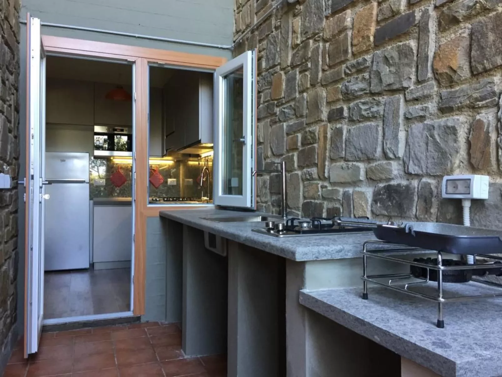 Wohnung in Punta Ala mit Großer Terrasse-Binnen