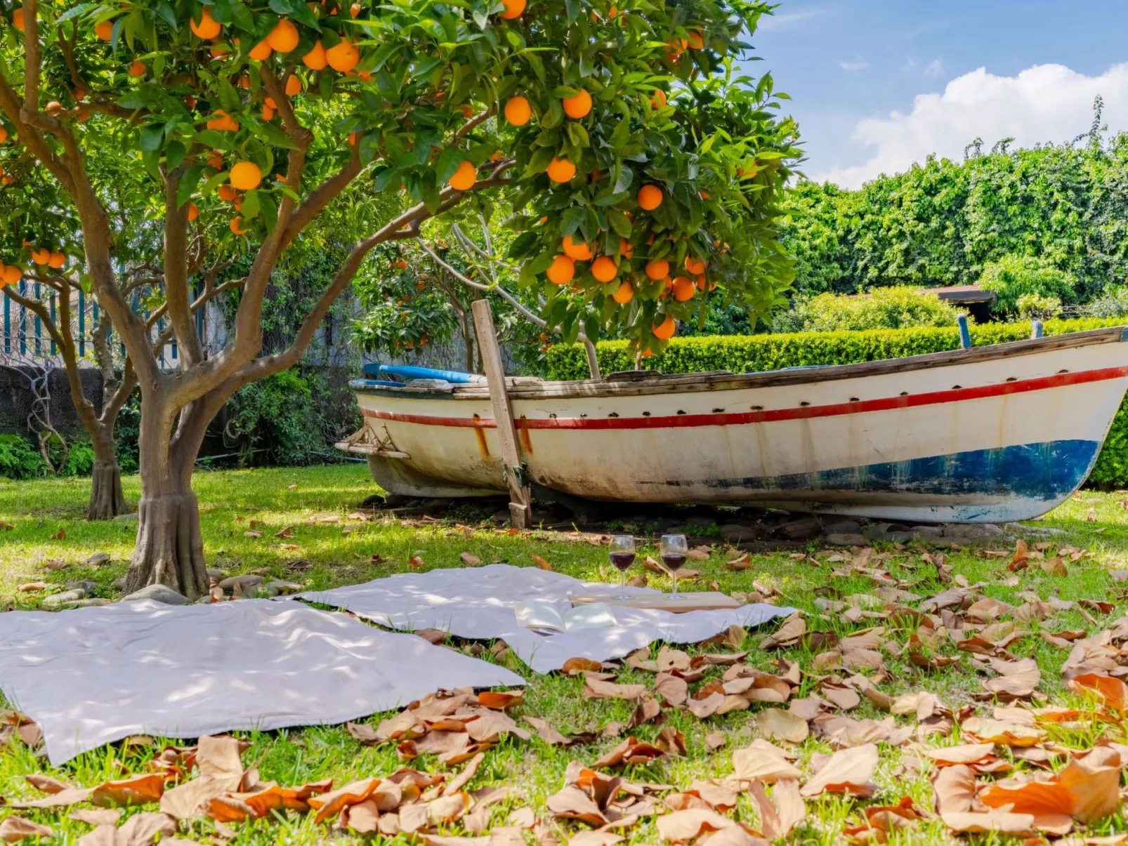 Ätna, Meer und Grün - Doppelzimmer-Buiten