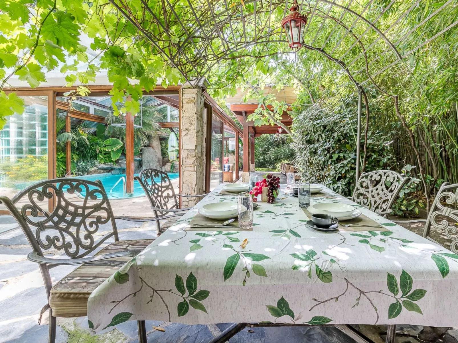 5-Suiten Madrid Villa Oasis, Schwimmbad-Spa, Fitnessraum, Club-Binnen