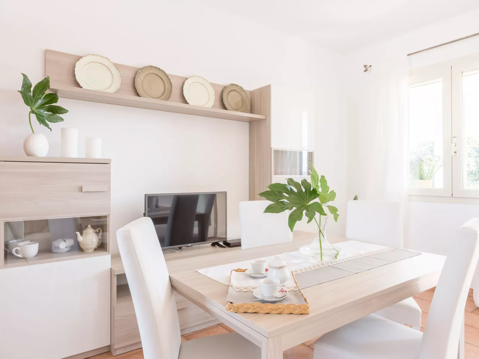 Flaches Panorama-Binnen