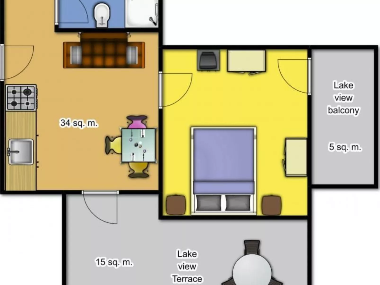 Wohnung in Solarolo mit privatem Parkplatz-Binnen