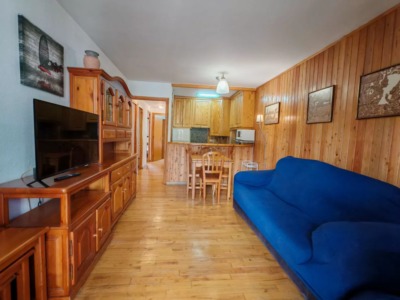 Wohnung Besiberri 3 befindet sich im Erdgeschoss mit Terrasse Vall de Boí-Binnen