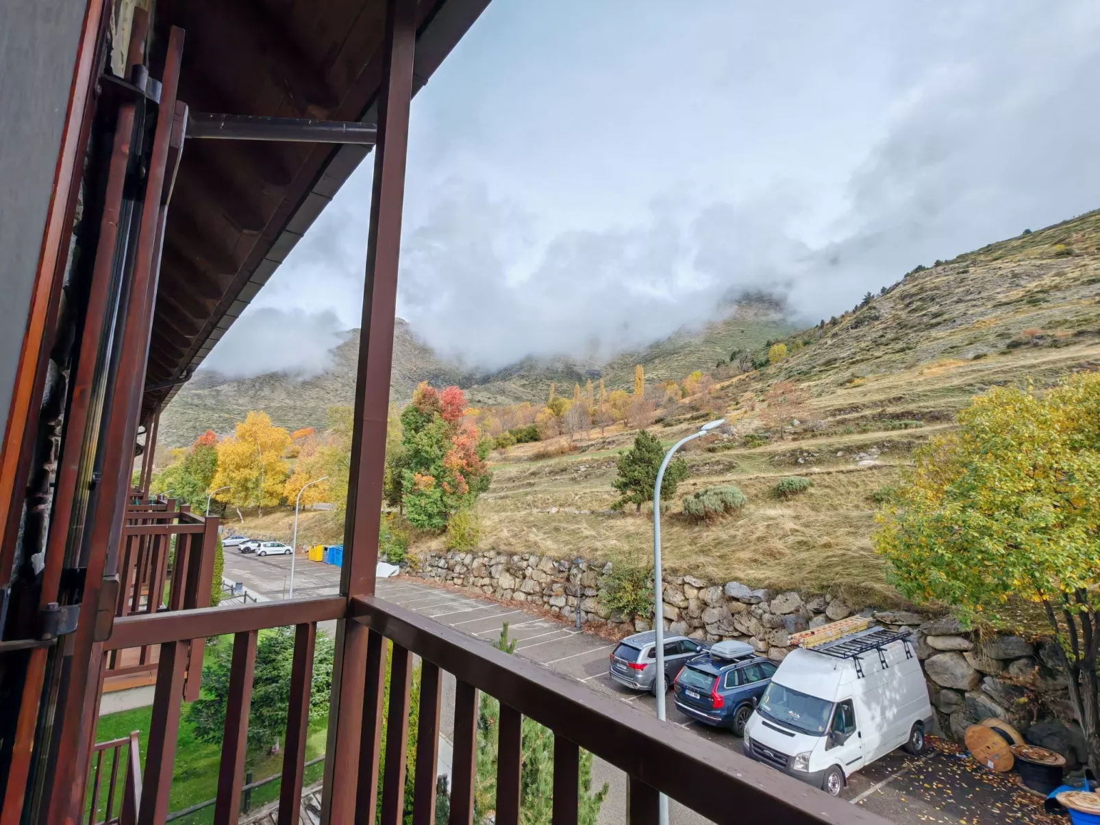 Studio mit Balkon und Licht Erta 11 Vall de Boí-Binnen