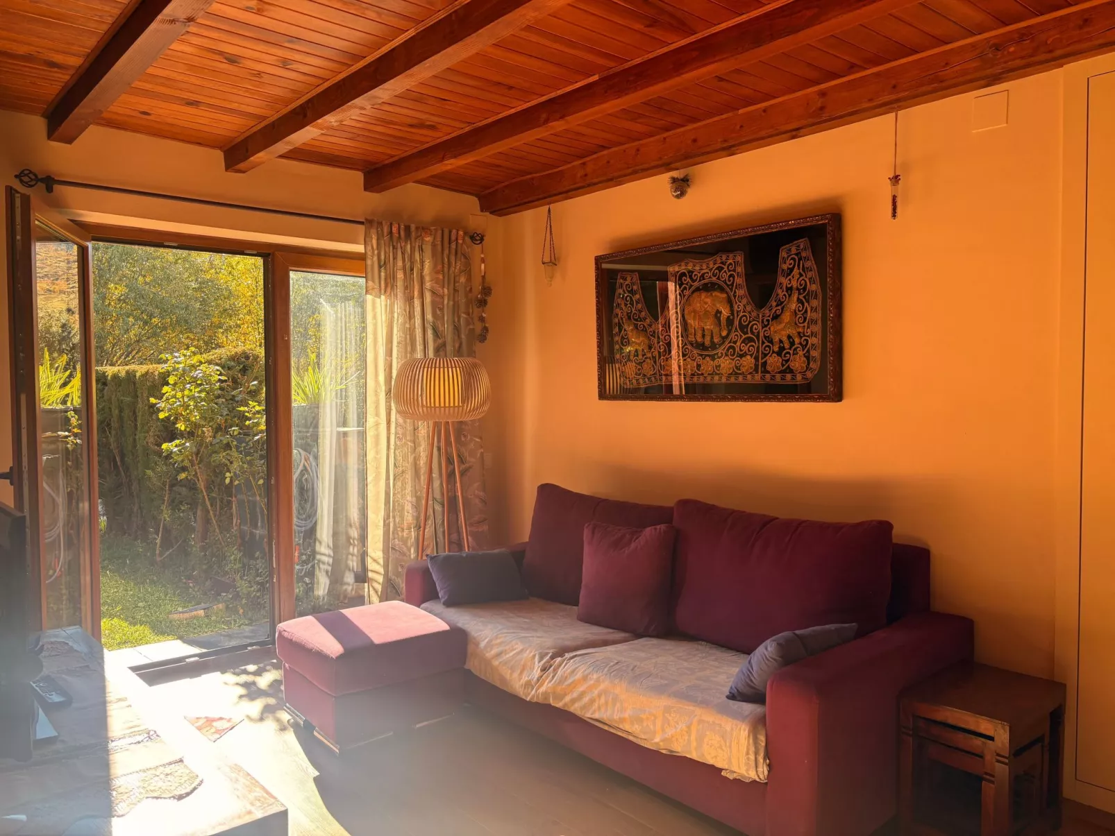 Wohnung mit privatem Garten und gemütlichem Puig Falcó 2 Vall de Boí-Binnen