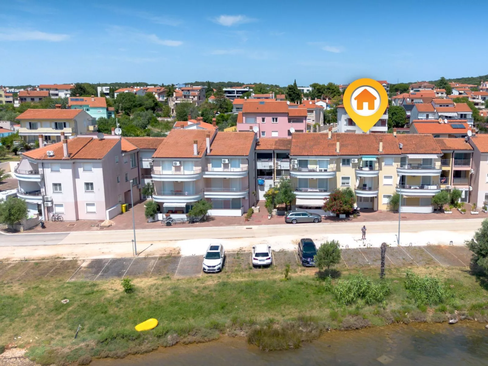 Wohnung in Medulin und Meerblick - Buiten