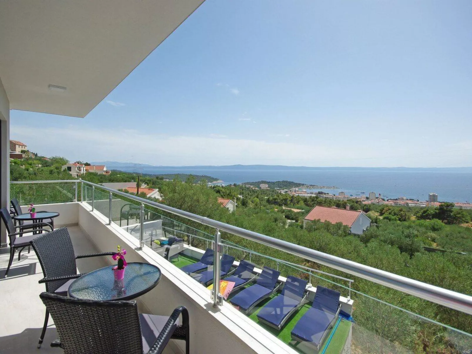 In Makarska mit Privatem Pool-Buiten