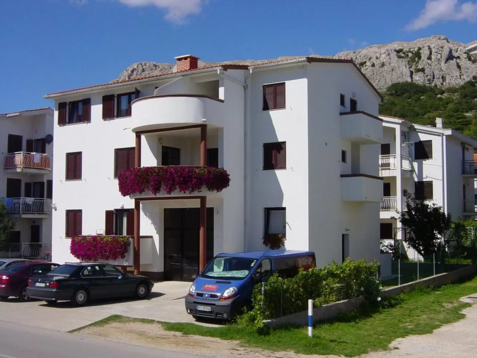 In Baška mit Eigenem Balkon - Buiten
