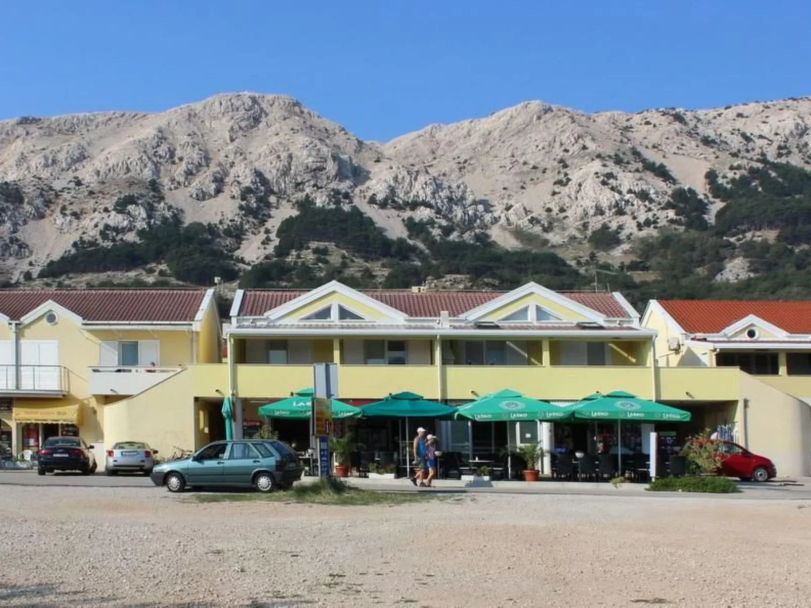 Wohnung in Baška mit Eigenem Balkon-Binnen