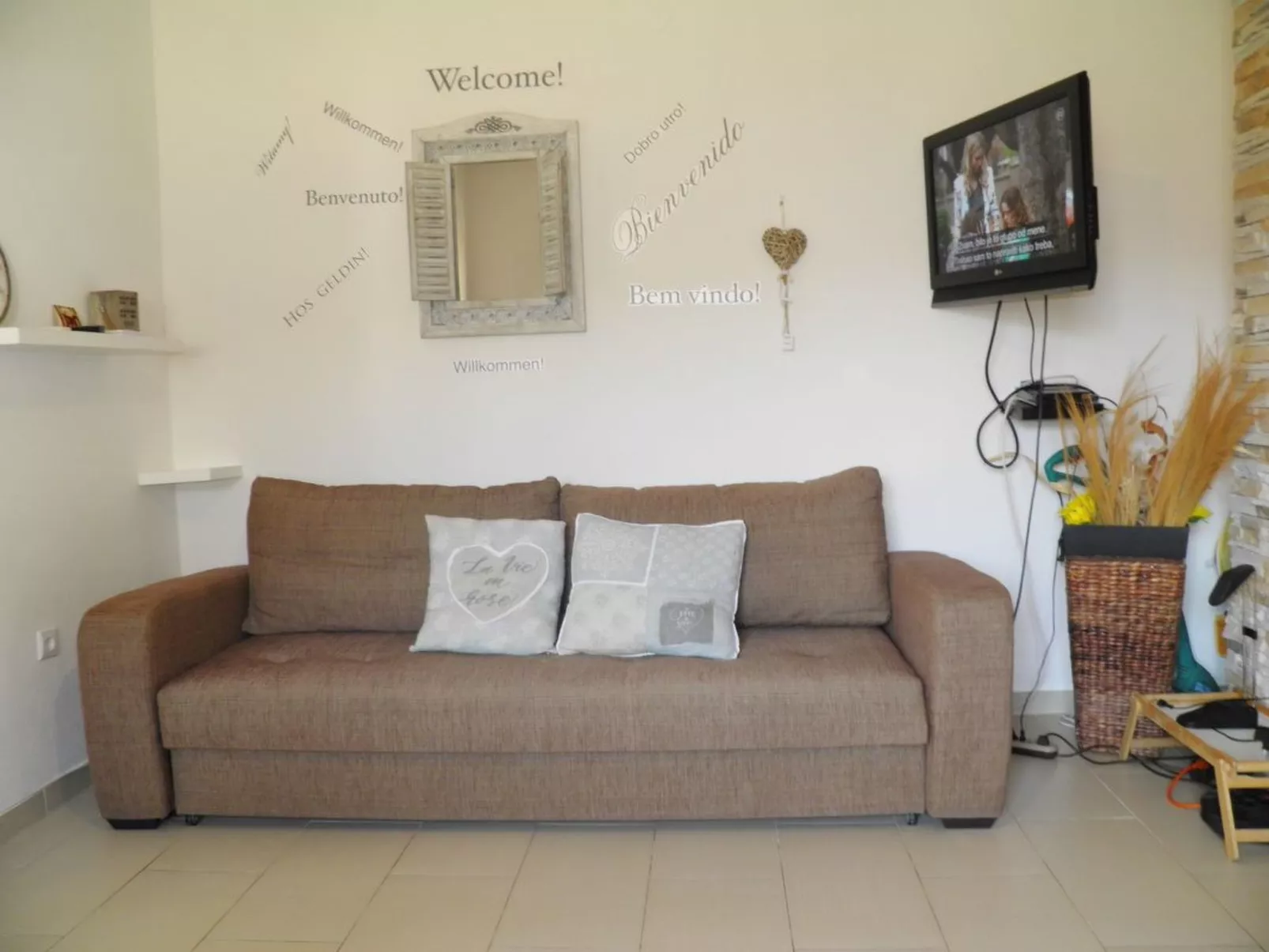 Charmante Ferienwohnung in Baška mit Eigener Terrasse-Image-tags.info