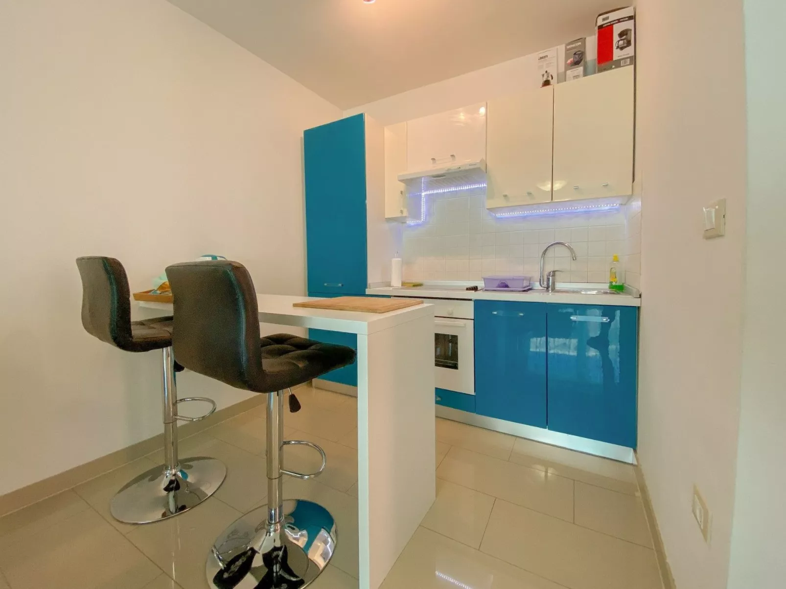 Für 6 Personen ca. 55 m&sup2; in Novigrad, Adriaküste Kroatien (Westküste von I-Binnen