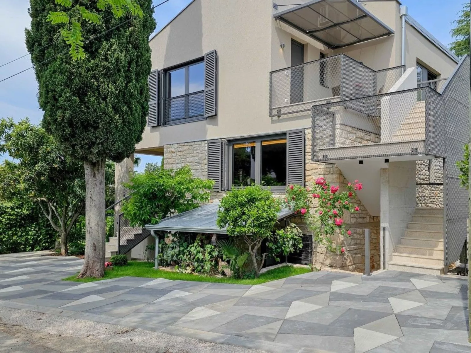 Studio-Apartment 100m vom Meer entfernt-Buiten