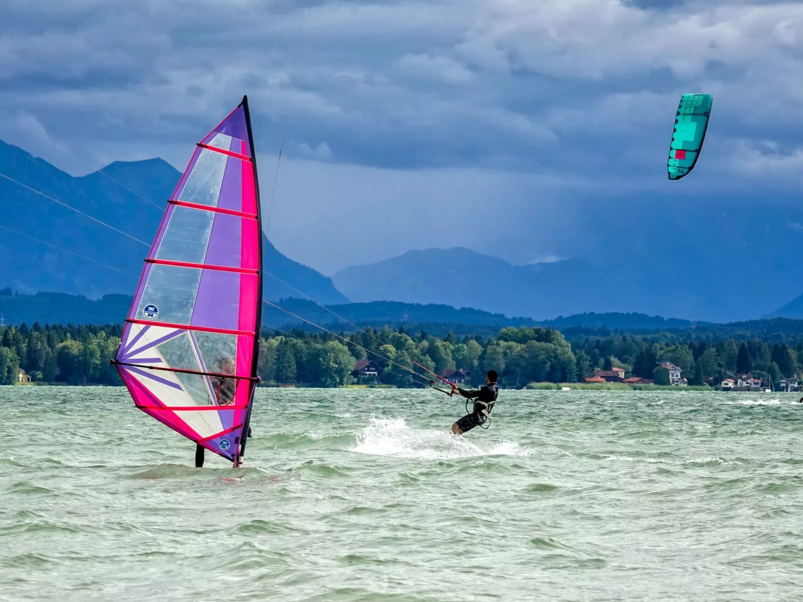 Appartement in Riederau mit Terrasse und Garten-Buiten