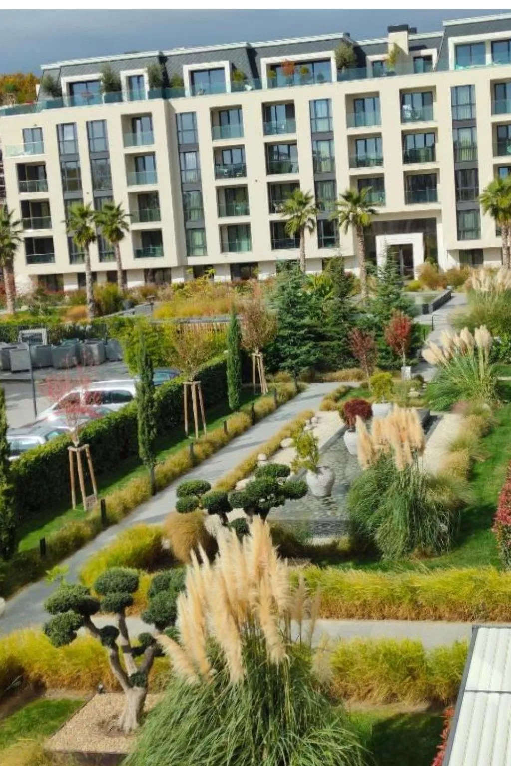 Studio "Allure Varna" mit Infinity-Pool-Buiten