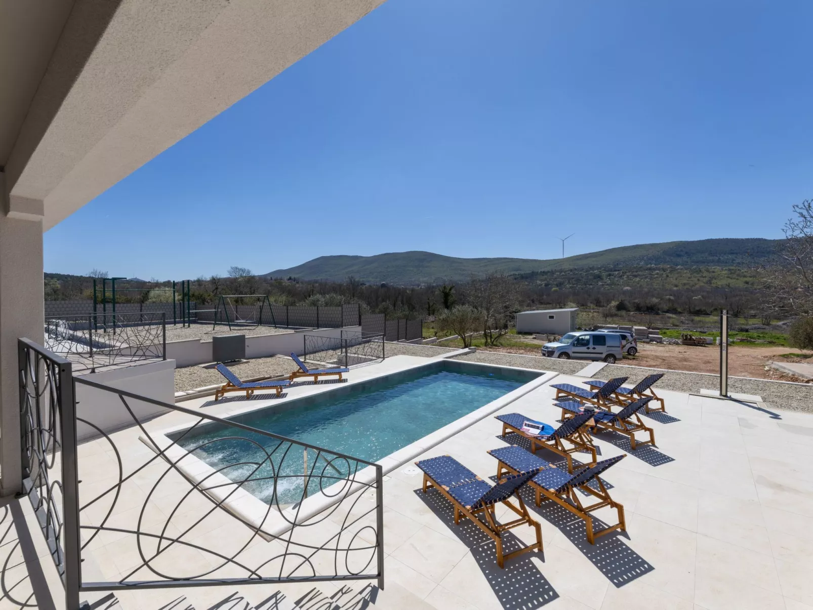 Cottage "Lazy Day Oasis" mit Whirlpool-Buiten