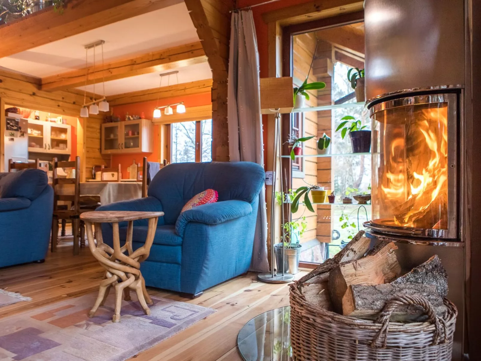 Saunabereich in Kepa - Vogelhaus-Binnen