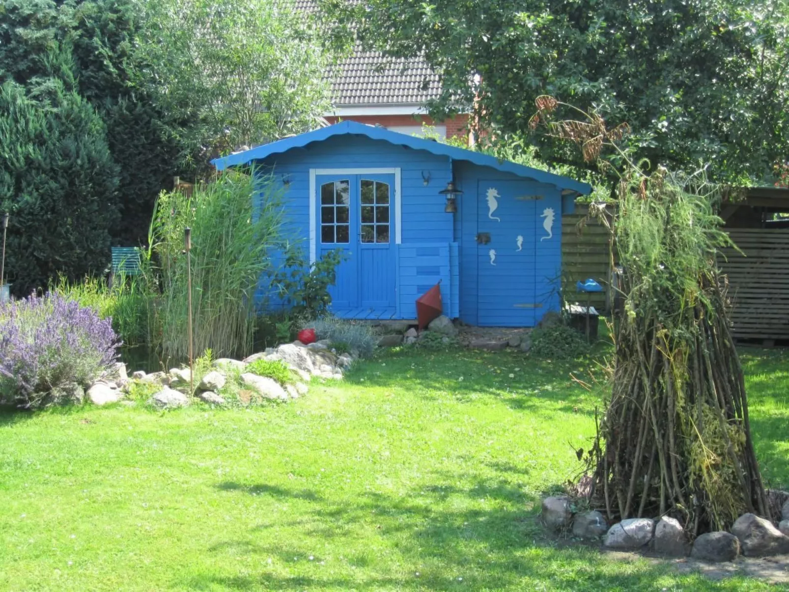 Wohnung in Gießelrade mit Großem Garten-Buiten