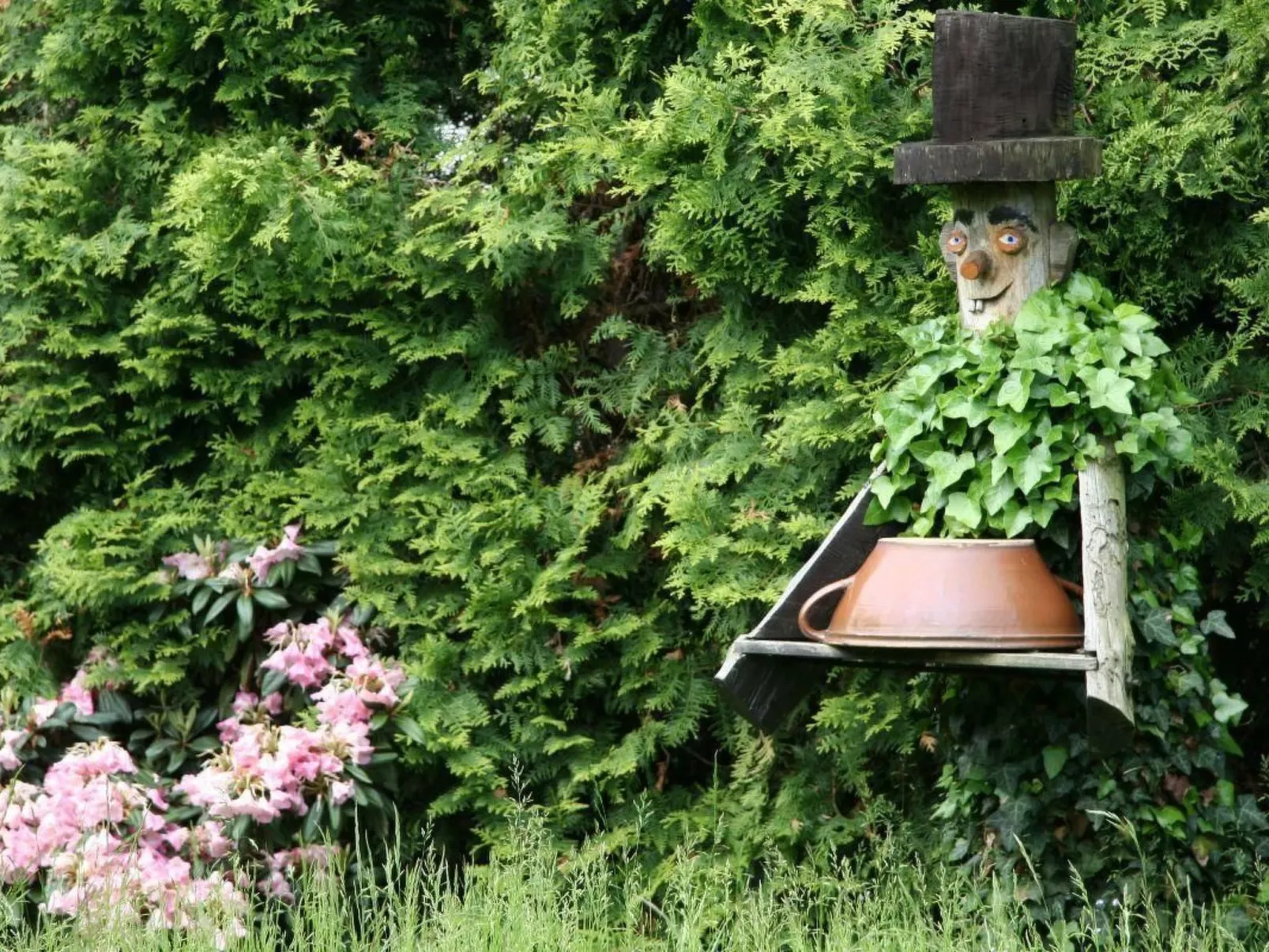 In Maxen mit Privatem Pool-Buiten