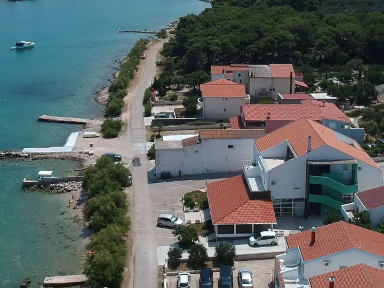 Studio in Strandnähe-Buiten