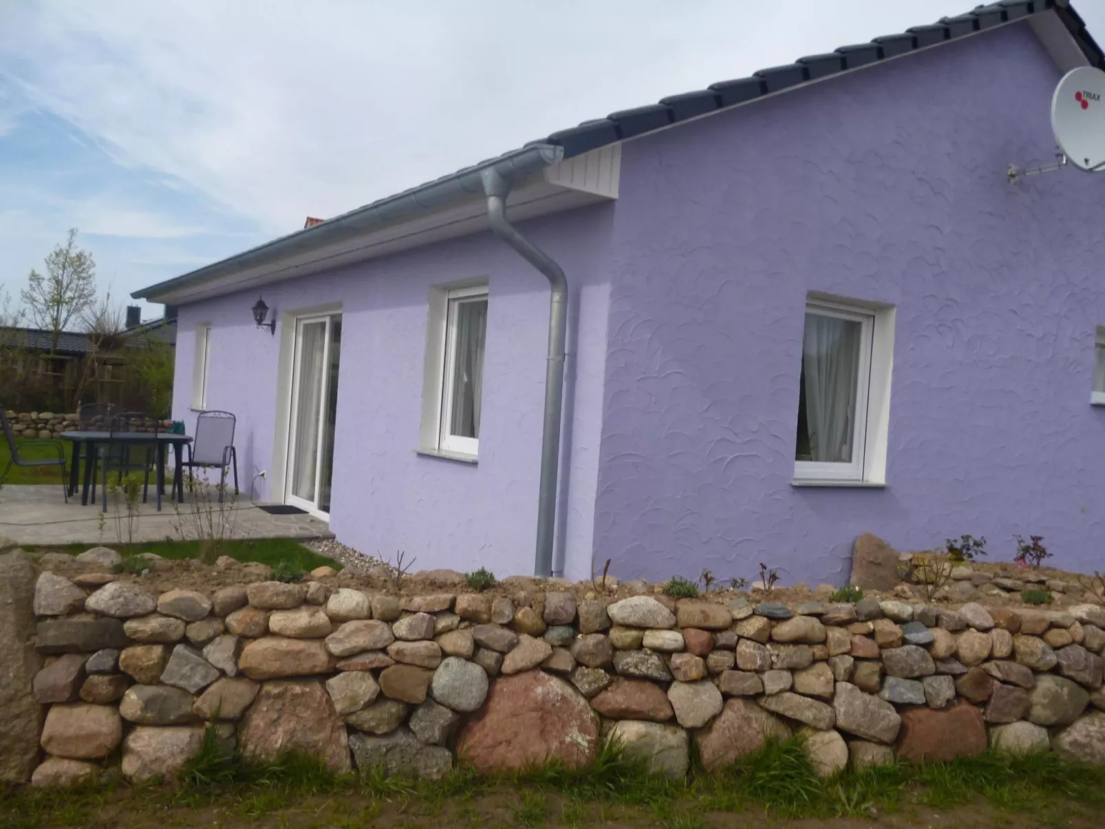 Freistehendes Ferienhaus in Lancken mit Sauna-Binnen