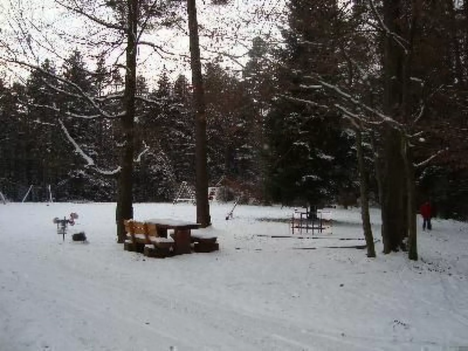 Nur-Dach-Ferienhaus für vier Personen-Binnen