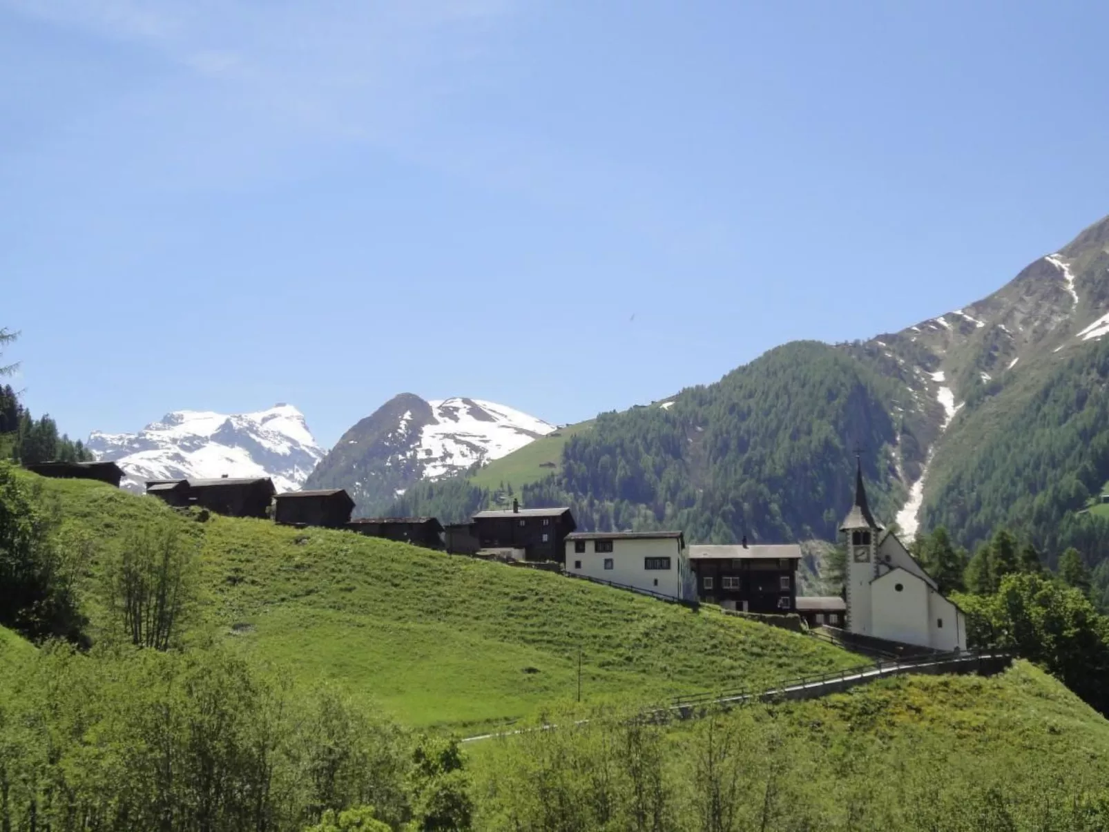 Chalet Stefanino, 3 1/2 Zimmer-Buiten