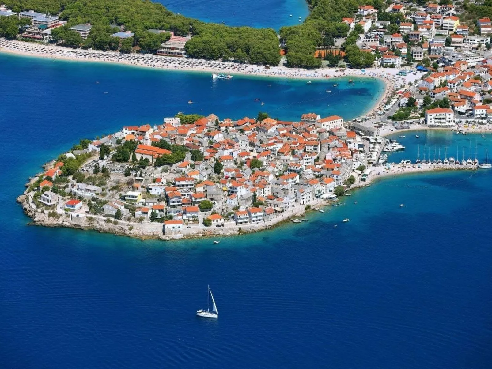 In Primošten mit privatem Pool-Binnen