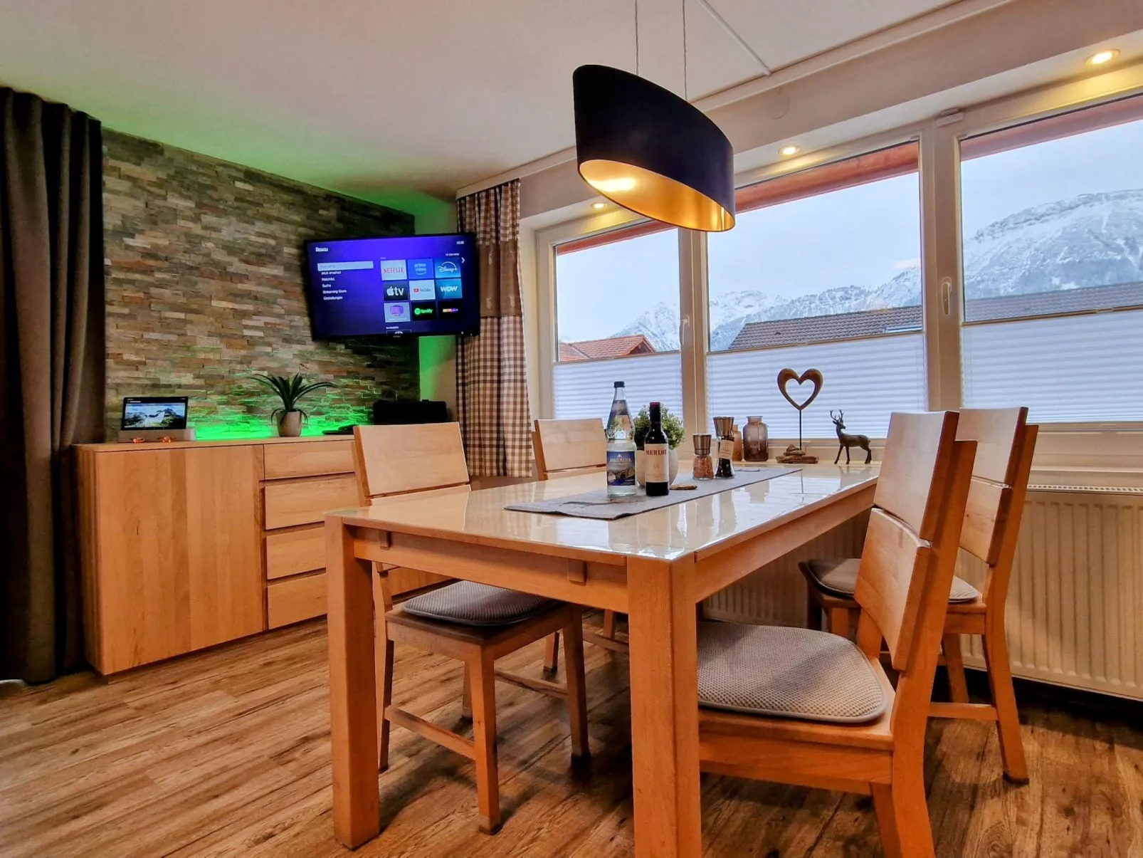 Wohnung mit Bergblick in Pfronten Mitte für 4 Pers-Binnen