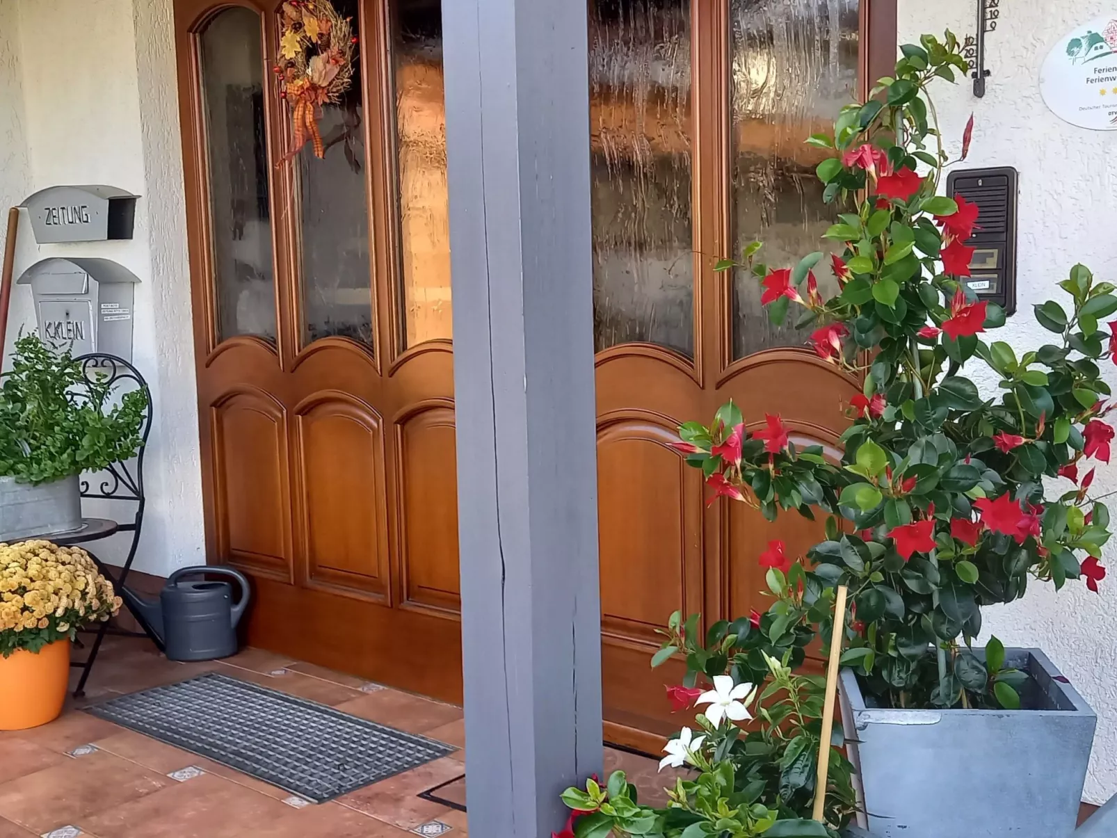 Tolle Wohnung in Hilders mit Eigenem Balkon-Buiten