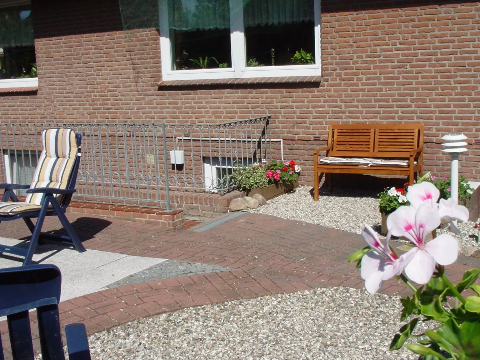 Wohnung in Neue Tiefe mit Terrasse, Garten und Grill-Binnen