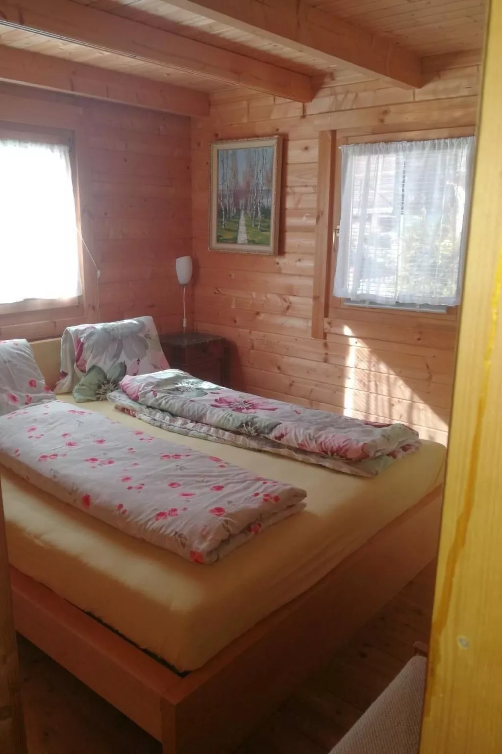 Chalet/ Blockhaus auf Camping-Binnen