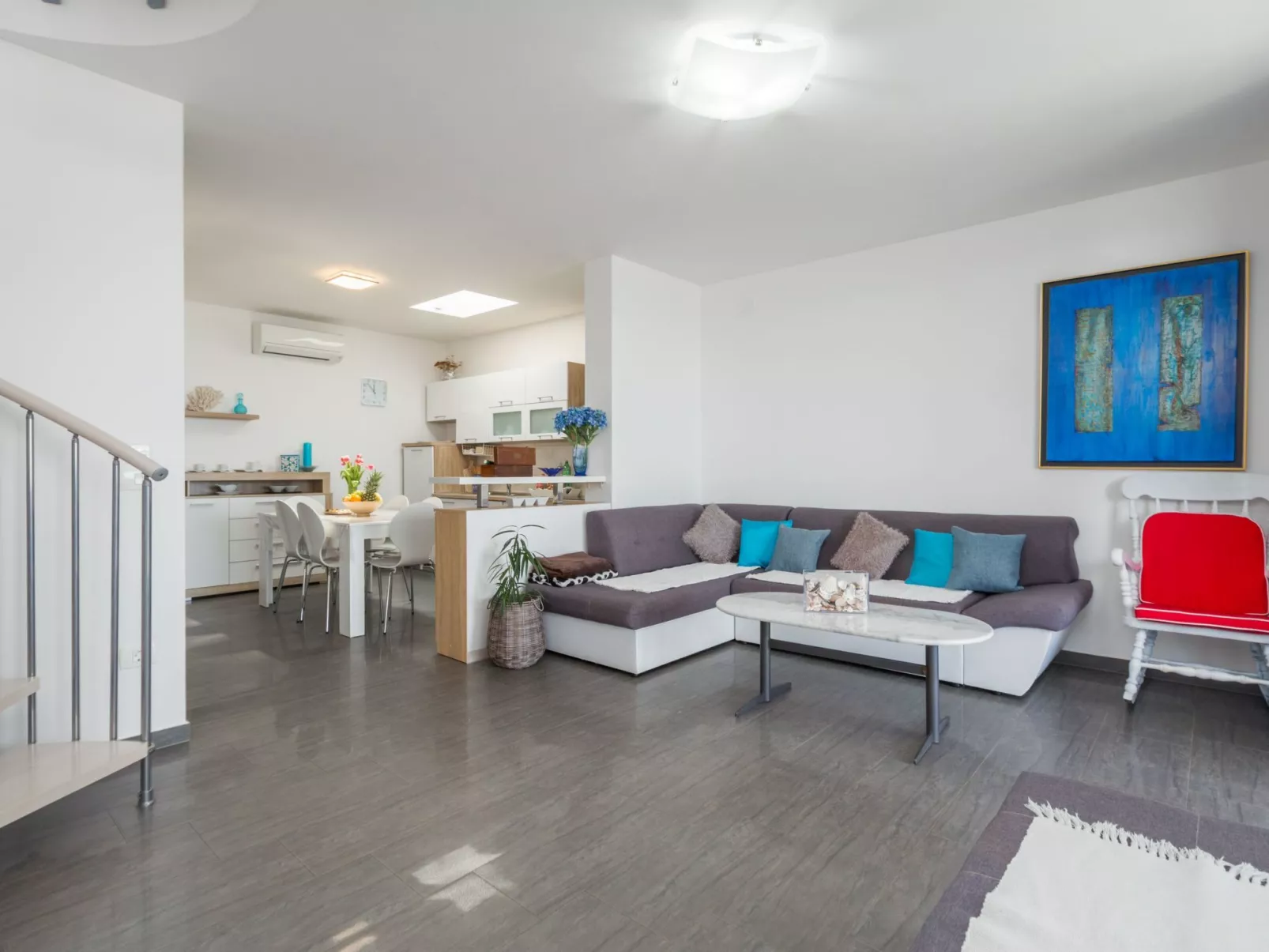 Villa direkt am Meer und Strand mit herrlichem Blick-Binnen