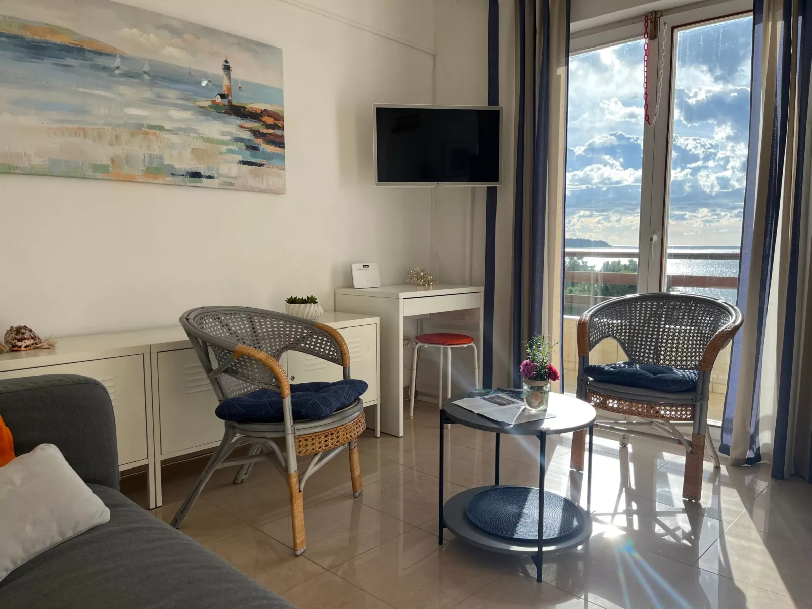 Apartment Marijana mit Meerblick-Binnen