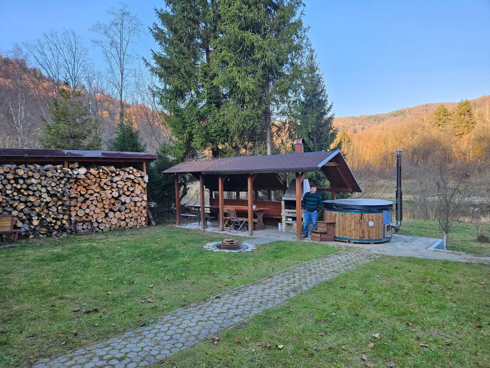 Berghütte mit Sauna-Buiten
