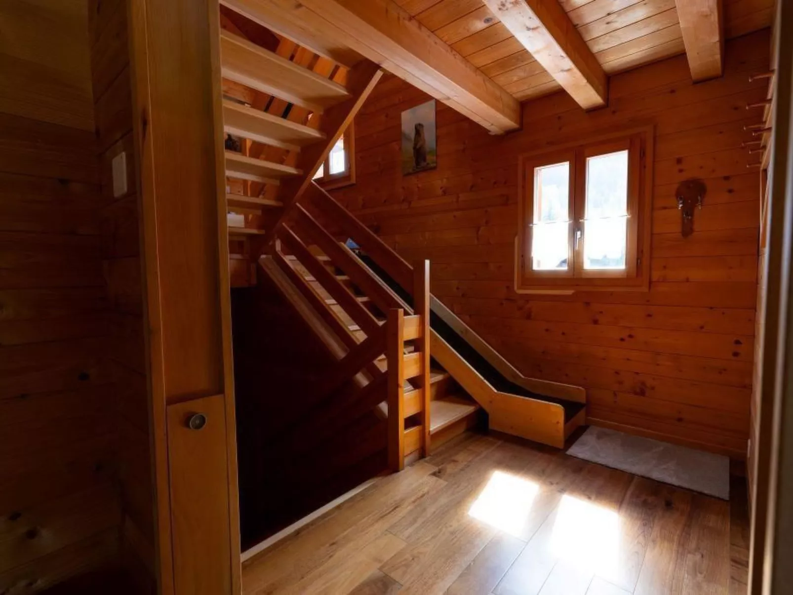 Mit Indoorrutschbahn-Binnen