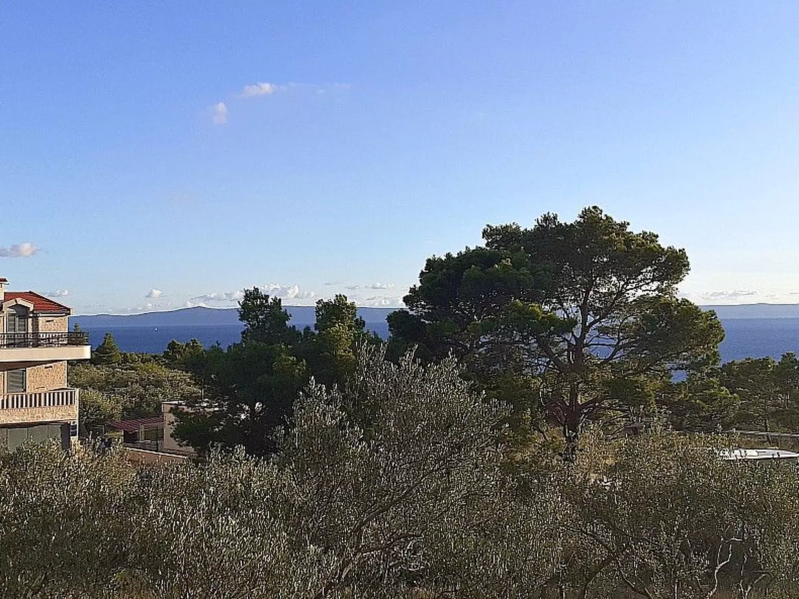 In Baška Voda - Buiten