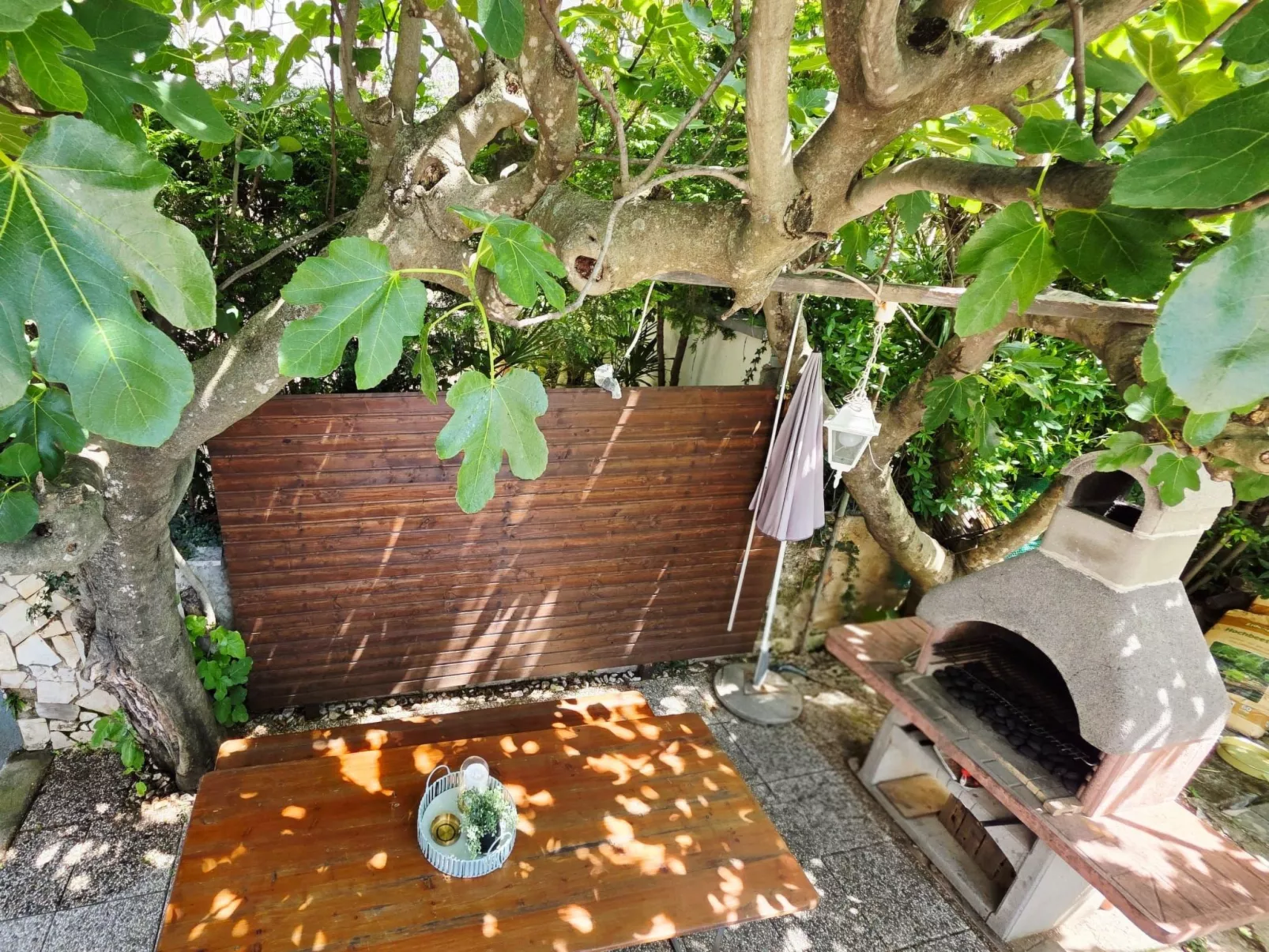 Wohnung in Dramalj mit Garten, Terrasse und Grill - Buiten