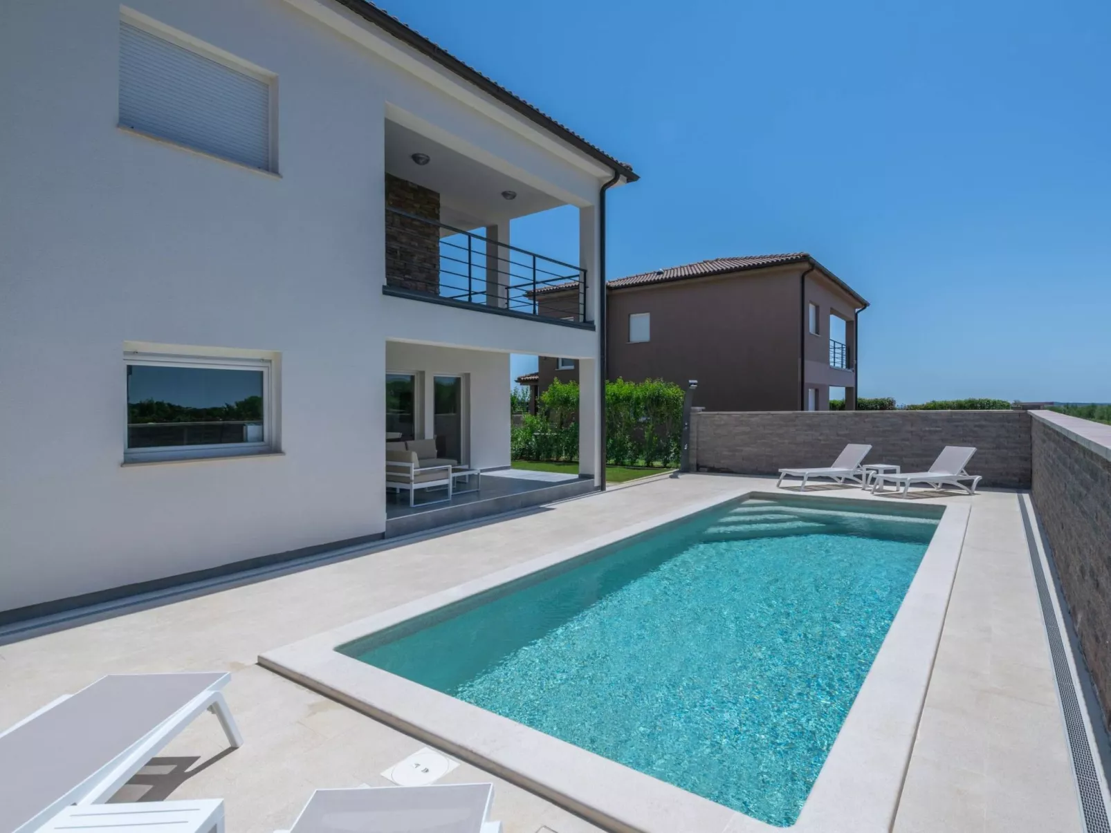 Für 7 Personen und 1 Kind in Vodnjan, Istrien (Istrische Riviera)-Buiten