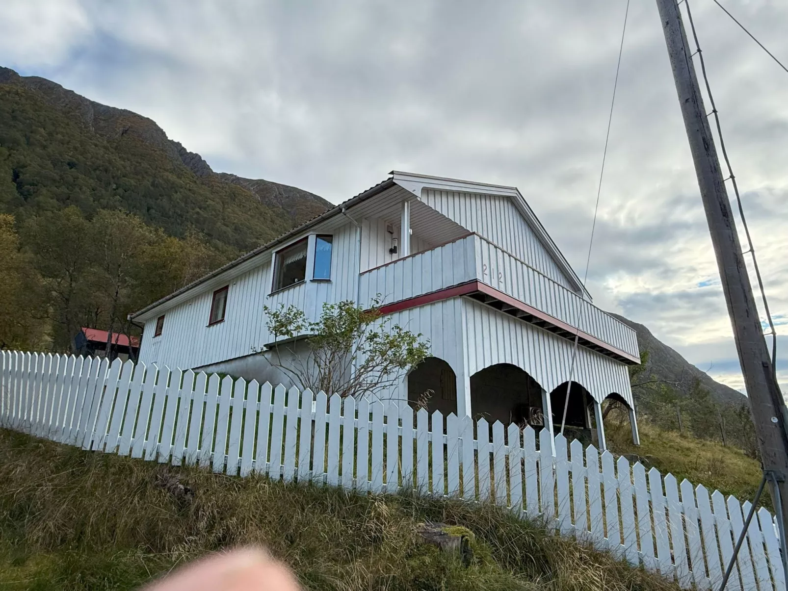 Stabben white House-Buiten