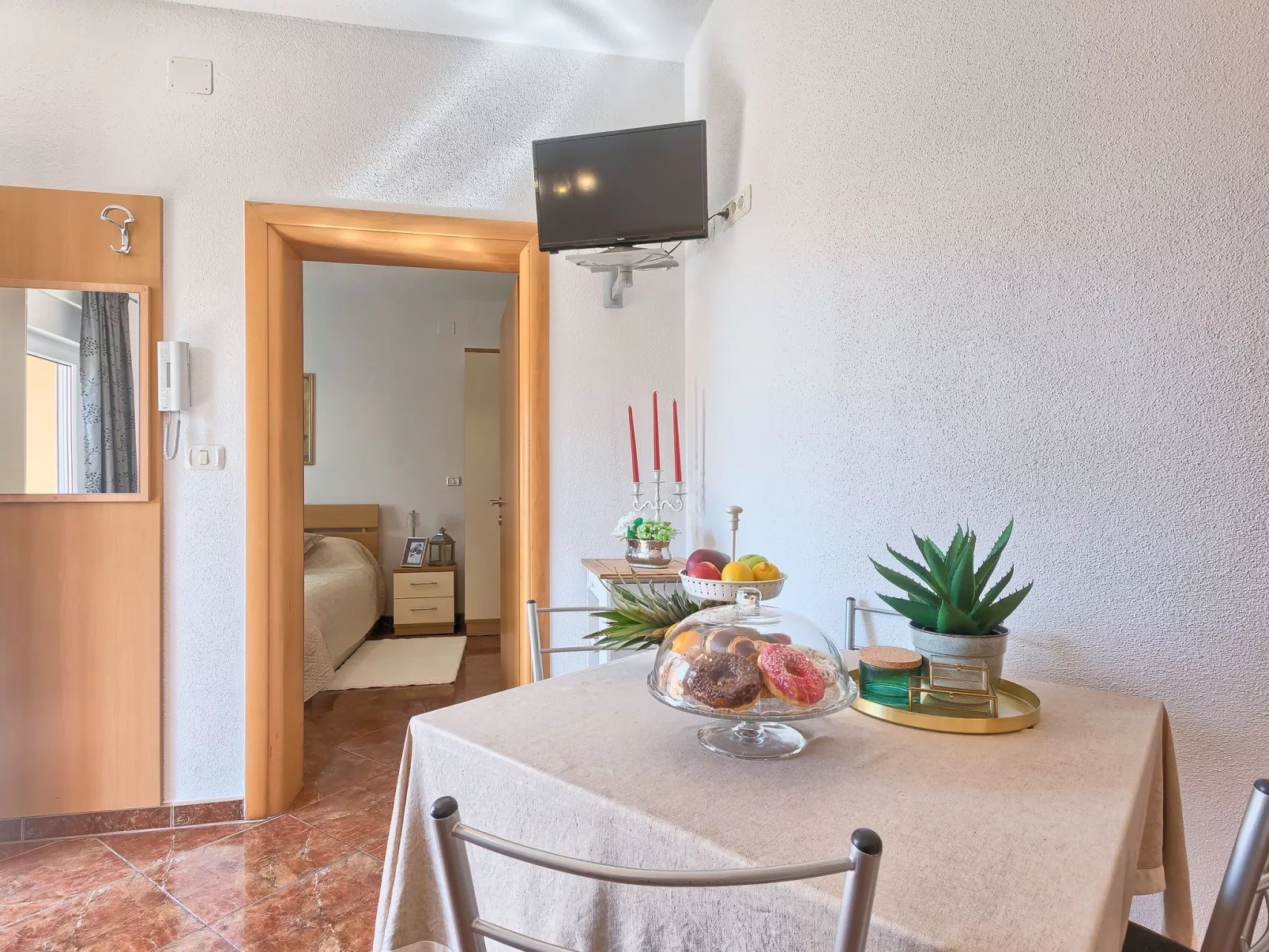 Für zwei Personen mit Terrasse-Binnen