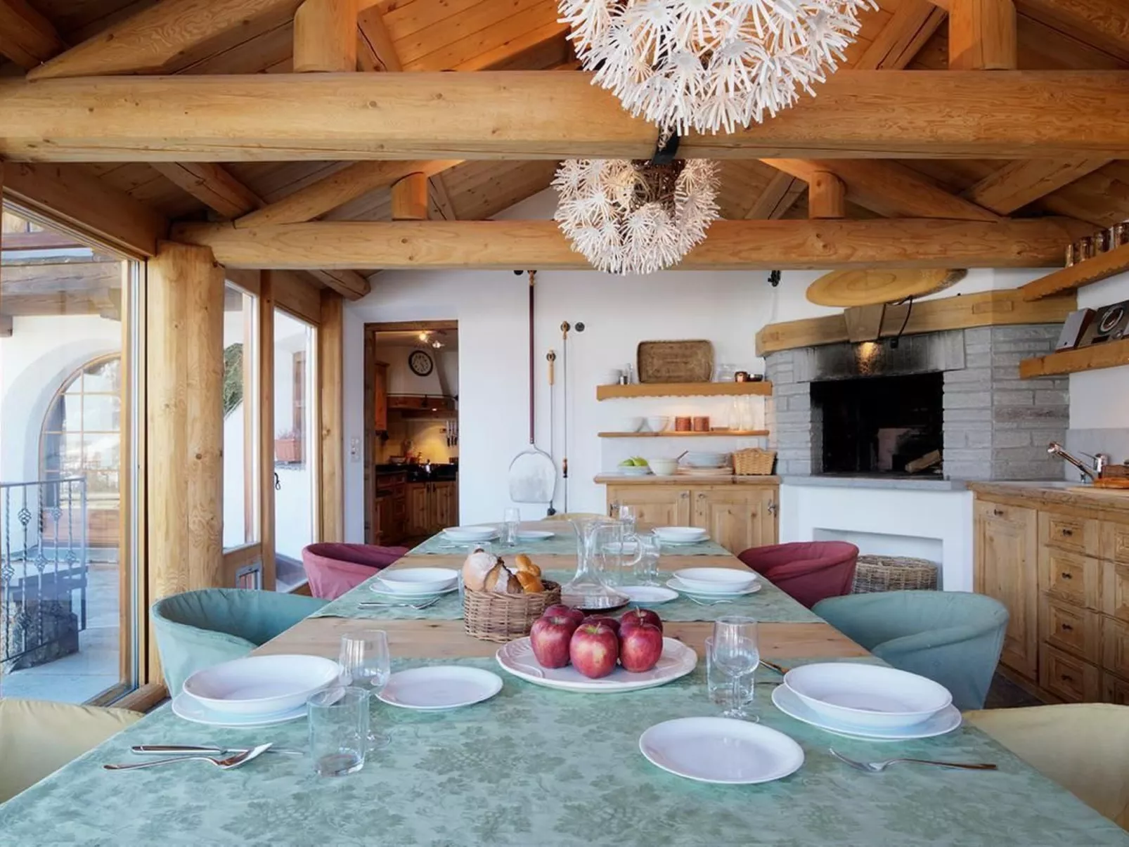 Chesarina Chalet-Binnen