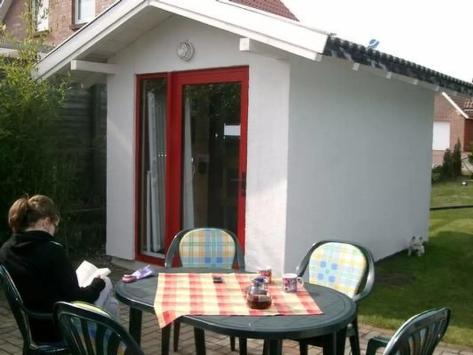 Leuchtturm mit Sauna und Whirlpool-Buiten