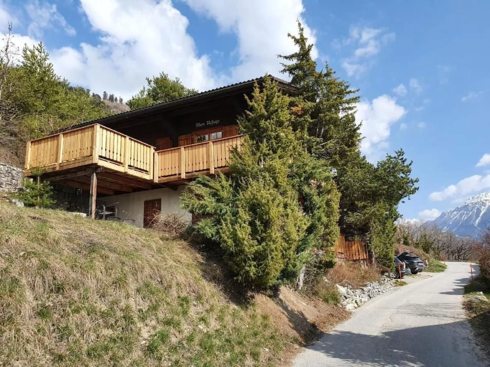 Chalet Mon Refuge St. Barbara, Leuk-Buiten