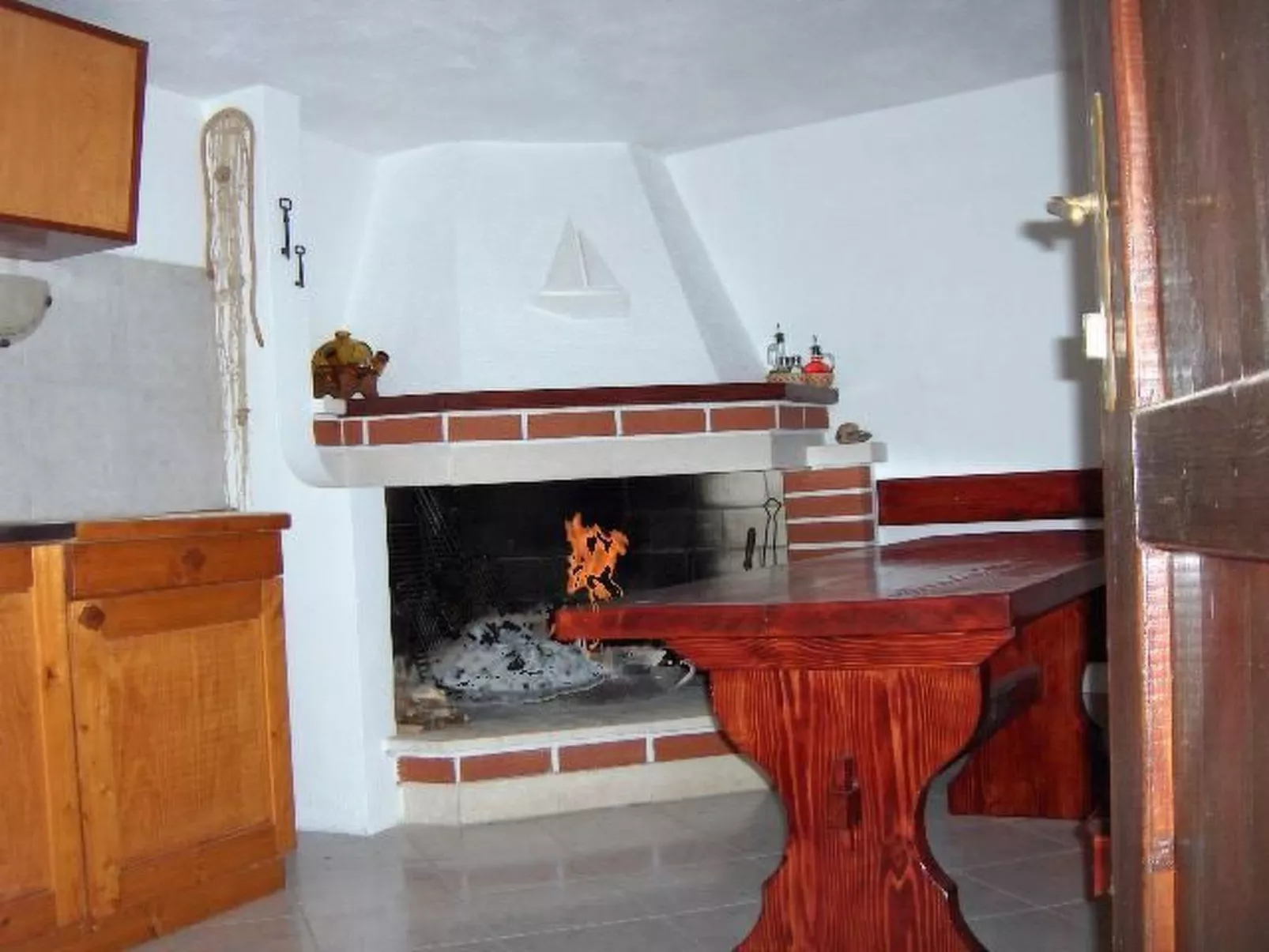 Wohnung im Hochparterre-Binnen