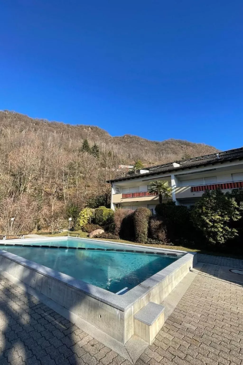 3.5 Zi - Ferienwohnung Miralago Morcote-Buiten