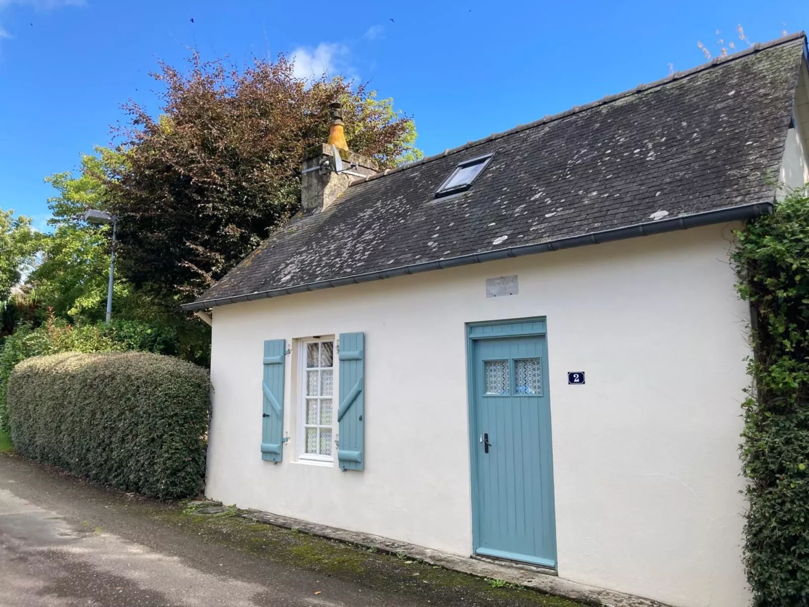 Kleiner Kokon mit seinem geheimen Garten-Buiten