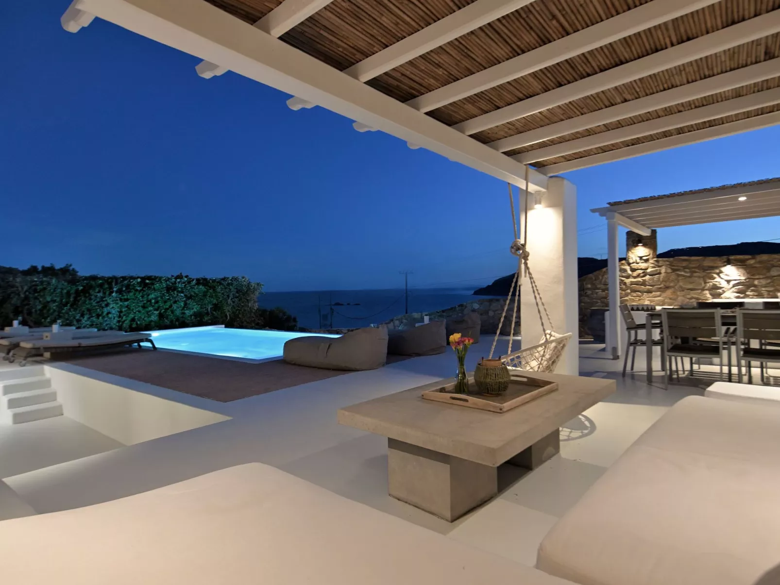 Villa Serene zu Fuß zu 4 Stränden-Binnen