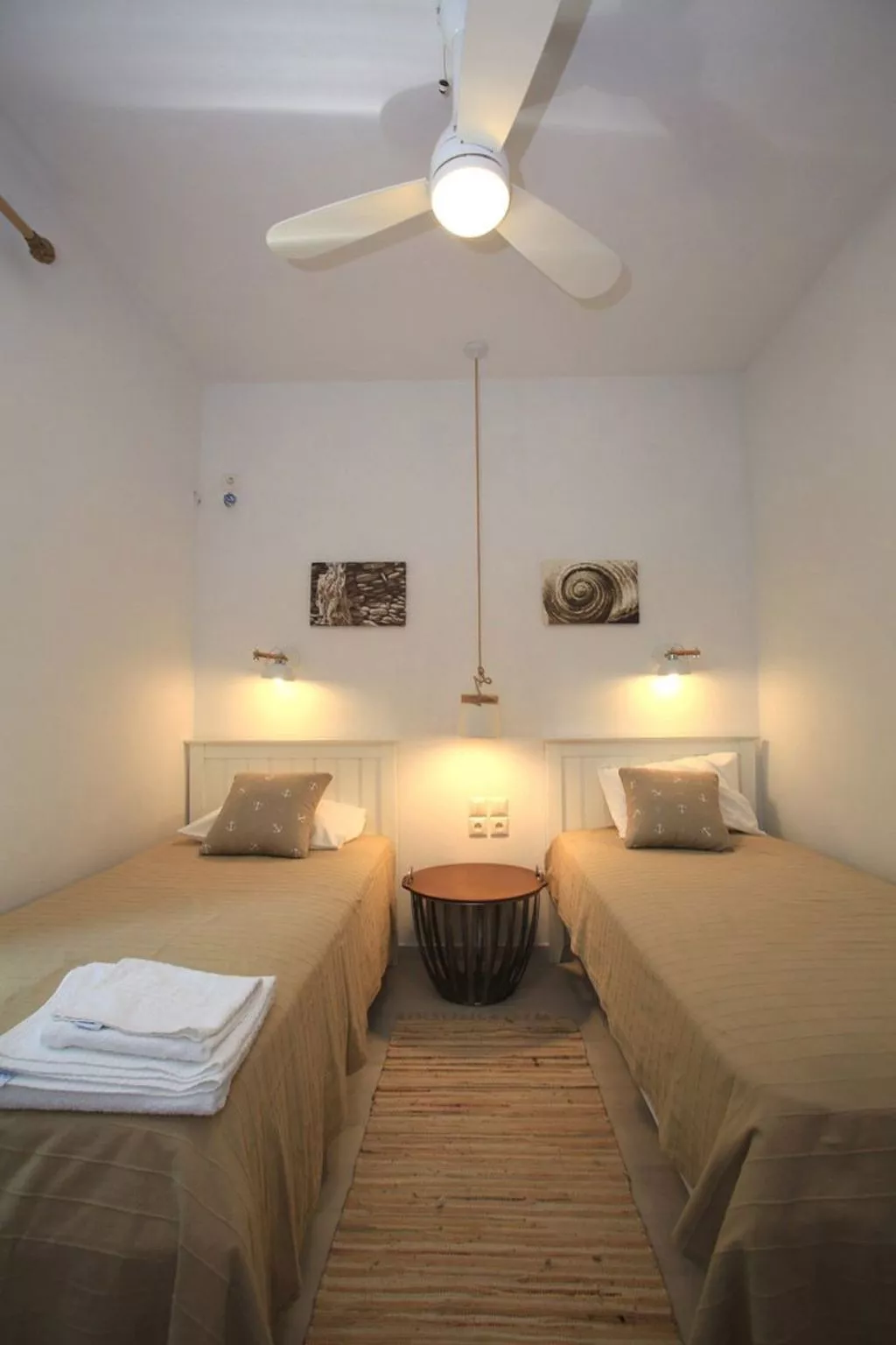 Ruhig gelegene Wohnung mit Meerblick an einem abgelegenen Strand-Binnen